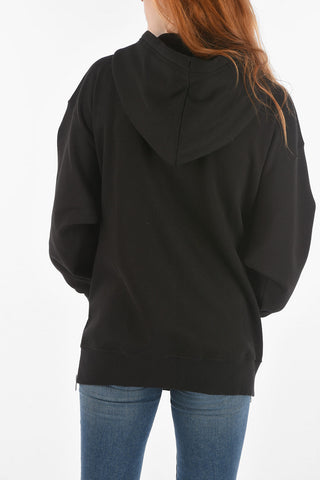 Hooded F-GULLY Sweatshirt with Logo Print