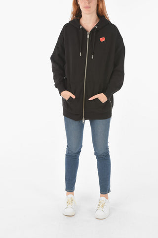 Hooded F-GULLY Sweatshirt with Logo Print