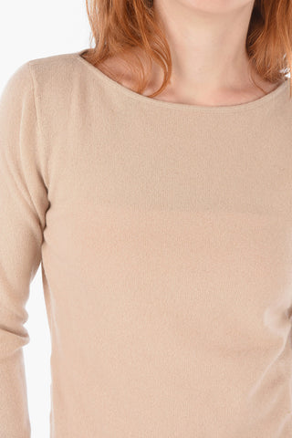 Maglia Scollo a Barca in Cashmere