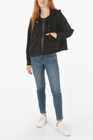 Oversized Hooded F-CROPPY Sweatshirt