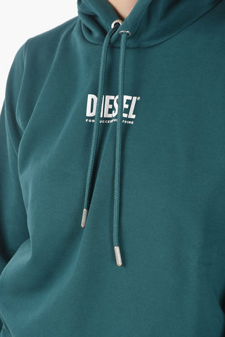Hooded F-ANGS Sweatshirt with Embossed Logo
