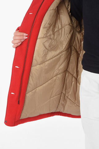 Virgin Wool-Blend Down Jacket TUNDRA with Fur Detail