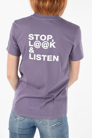 back printed T-SILY-B1 T-shirt