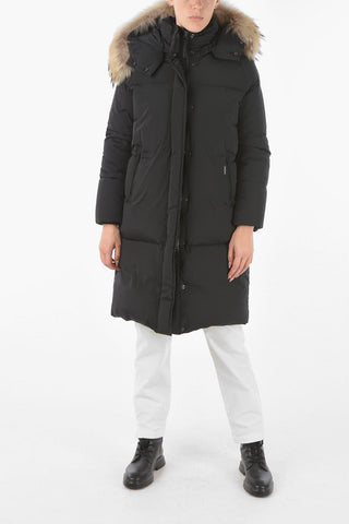 real fur trimming oversized ESTER down jacket