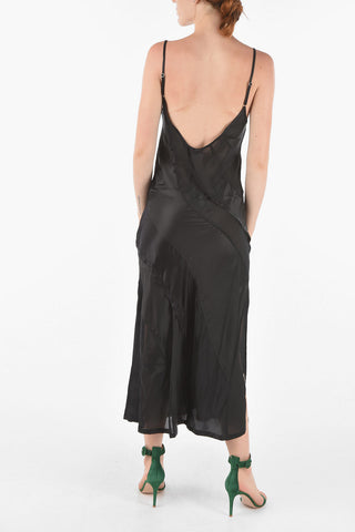 split-side hem sleeveless D-GAIA dress