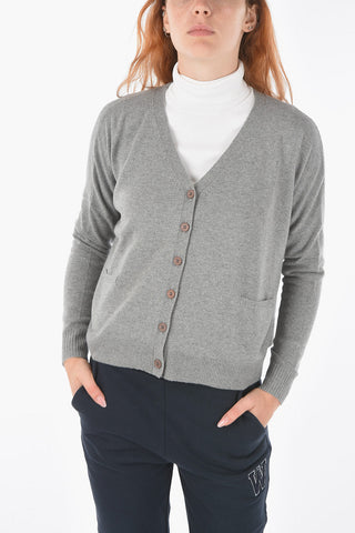 solid color v-neck cardigan