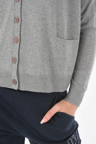 solid color v-neck cardigan