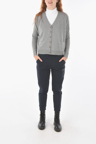 solid color v-neck cardigan