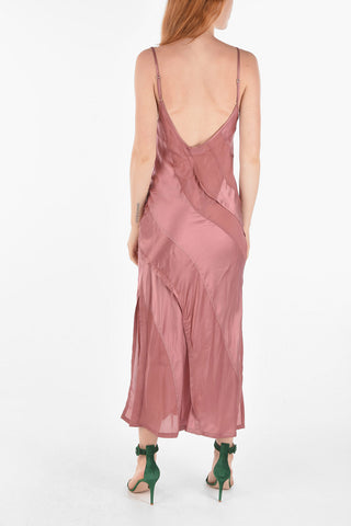 split-side hem sleeveless D-GAIA dress