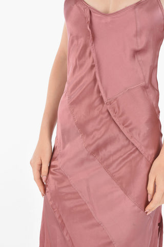 split-side hem sleeveless D-GAIA dress