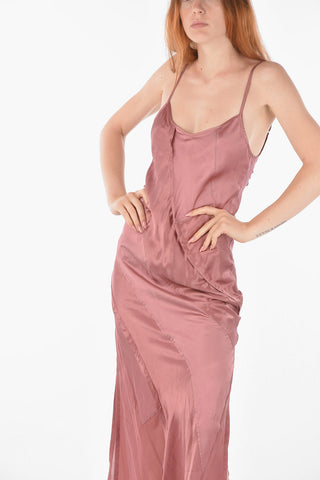 split-side hem sleeveless D-GAIA dress