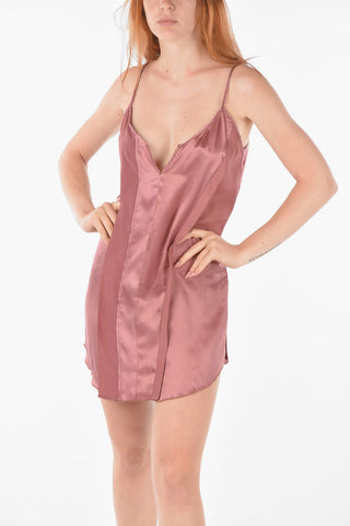 silk blend D-BIANCA sun dress