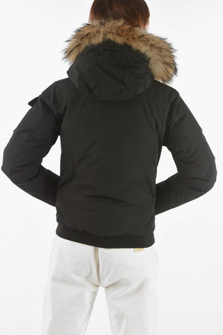 hidden closure MINERVA down jacket