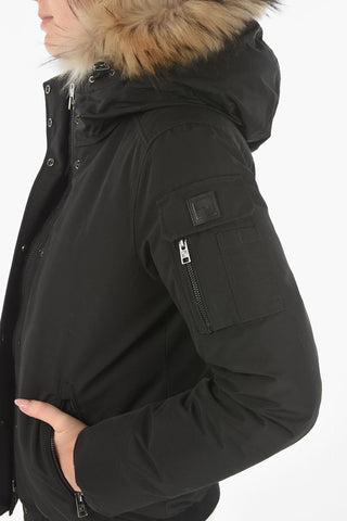 hidden closure MINERVA down jacket