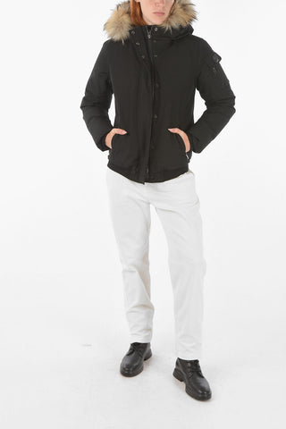hidden closure MINERVA down jacket