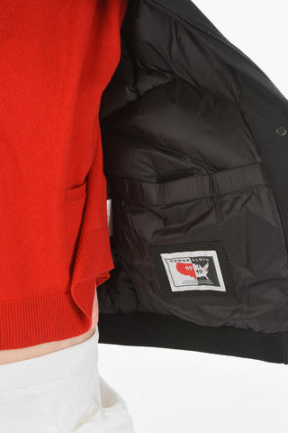 hidden closure MINERVA down jacket