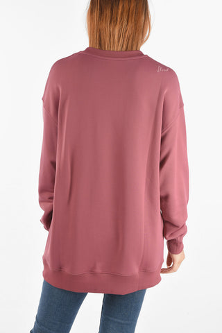 Crewneck F-GULLY Sweatshirt with Embroidered Logo