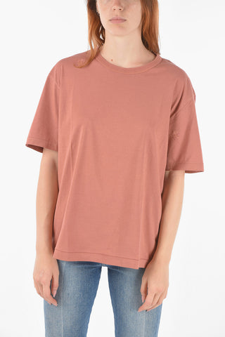 T-shirt T-BOYISH-B2 girocollo a tinta unita