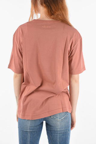 T-shirt T-BOYISH-B2 girocollo a tinta unita