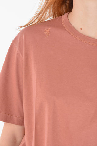 T-shirt T-BOYISH-B2 girocollo a tinta unita