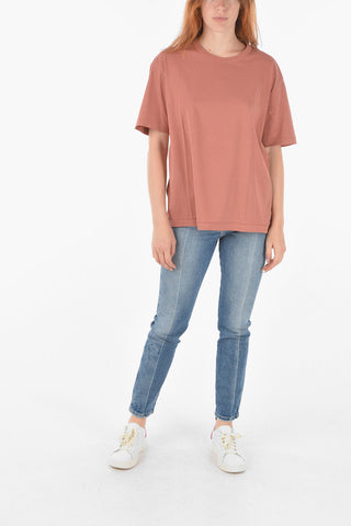 T-shirt T-BOYISH-B2 girocollo a tinta unita