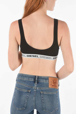stretch cotton UFSB-BRAS active crop top