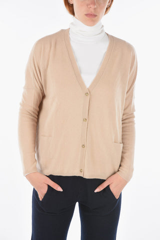 cashmere v-neck cardigan