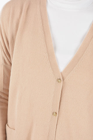 cashmere v-neck cardigan