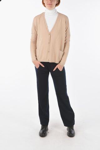 cashmere v-neck cardigan