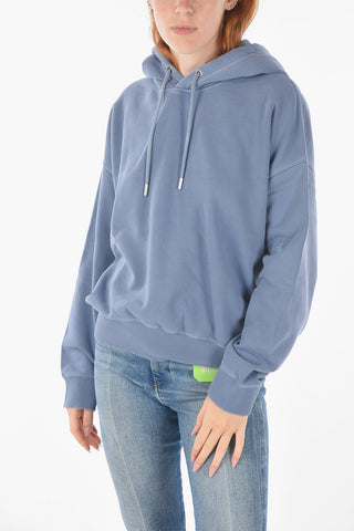 Hooded F-MAGDALENA Sweatshirt with Embroidered Skull Detail