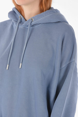Hooded F-MAGDALENA Sweatshirt with Embroidered Skull Detail