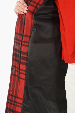 tartan HUNTING parka