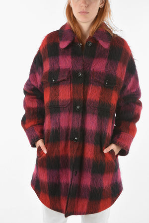 Tartan Overshirt with Two Pockets and Double Chest Pocket
