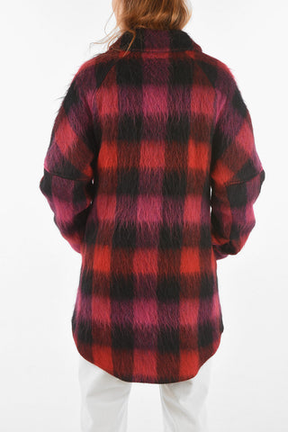 Tartan Overshirt with Two Pockets and Double Chest Pocket