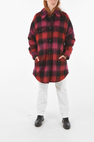 Tartan Overshirt with Two Pockets and Double Chest Pocket