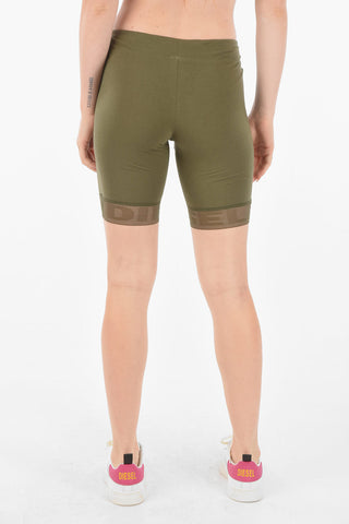 perforated details stretch cotton UFLB-FAUSTMESH shorts