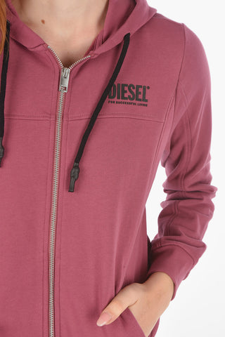 Hooded UFLT-VICTORIAL-HZ Sweatshirt with Embossed Logo
