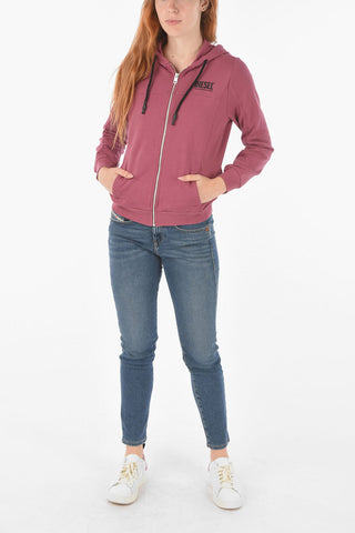 Hooded UFLT-VICTORIAL-HZ Sweatshirt with Embossed Logo