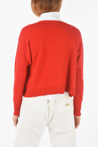 solid color v-neck cardigan