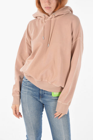 Hooded F-MAGDALENA Sweatshirt with Embroidered Skull Detail