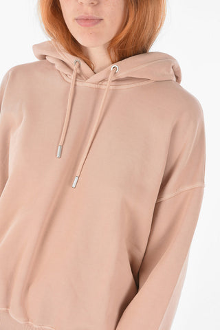 Hooded F-MAGDALENA Sweatshirt with Embroidered Skull Detail