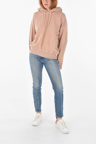 Hooded F-MAGDALENA Sweatshirt with Embroidered Skull Detail