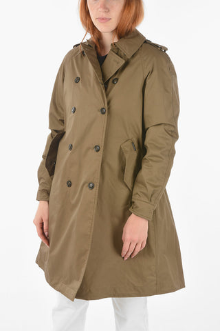 2 Pockets Padded Double Breasted COLBY Trench