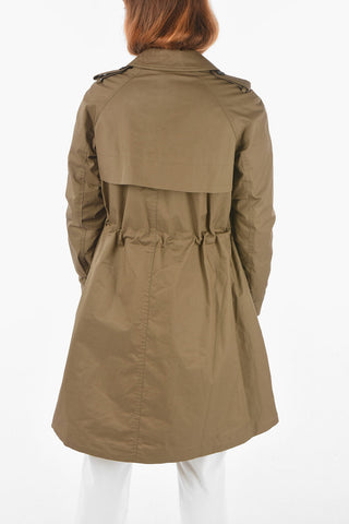 2 Pockets Padded Double Breasted COLBY Trench
