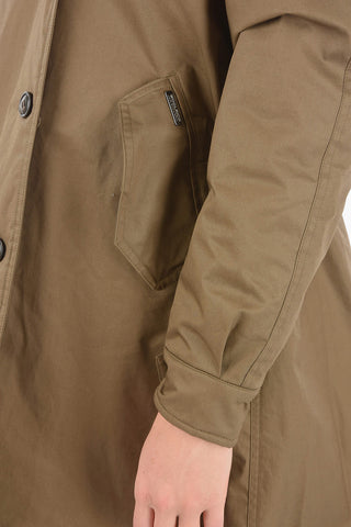 2 Pockets Padded Double Breasted COLBY Trench