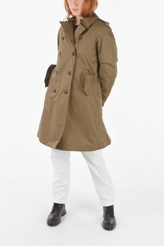 2 Pockets Padded Double Breasted COLBY Trench