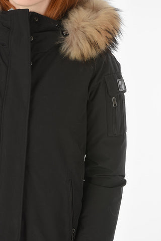hidden closure MINERVA down jacket