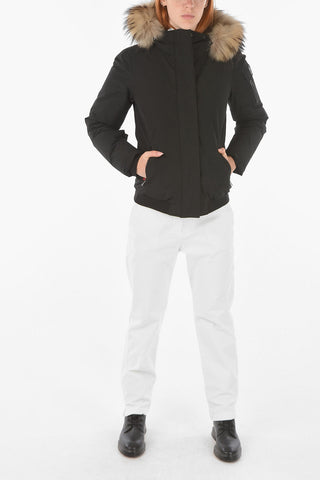 hidden closure MINERVA down jacket