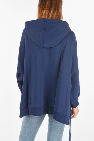 Felpa Hoodie F-JUSTINA con Coulisse Laterali
