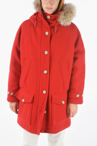 real fur trimming TUNDRA padded parka